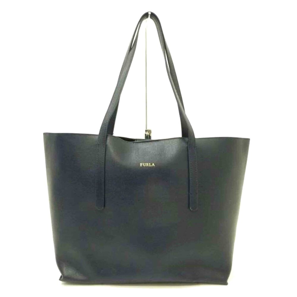 Furla Leather Tote Bag Inner Pouch